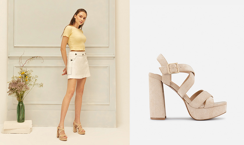 sandalia tacon ancho