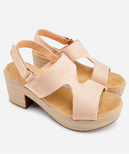 sandalias de tacon comodas