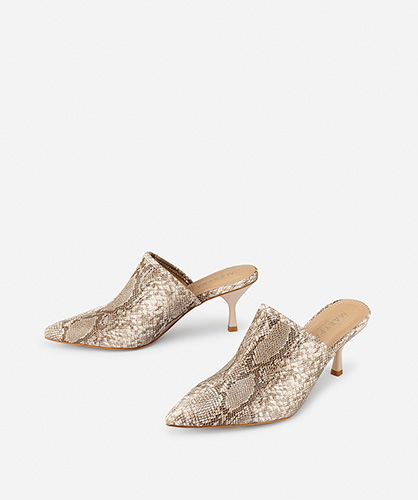 mule serpiente, mule estampado, mule estampado serpiente, zueco serpiente, zueco estampado