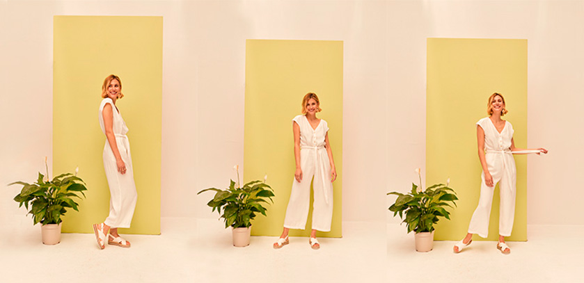 sandalias planas de mujer